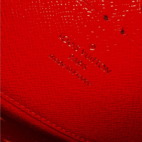 Louis Vuitton Brown and Red Wallet - Picture 9 of 10
